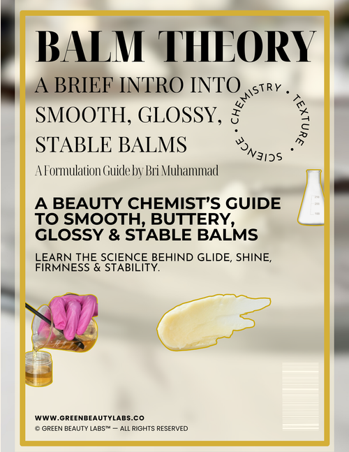 Balm Theory Lip Balm Guide – Texture Science & Formulation | Green Beauty Labs