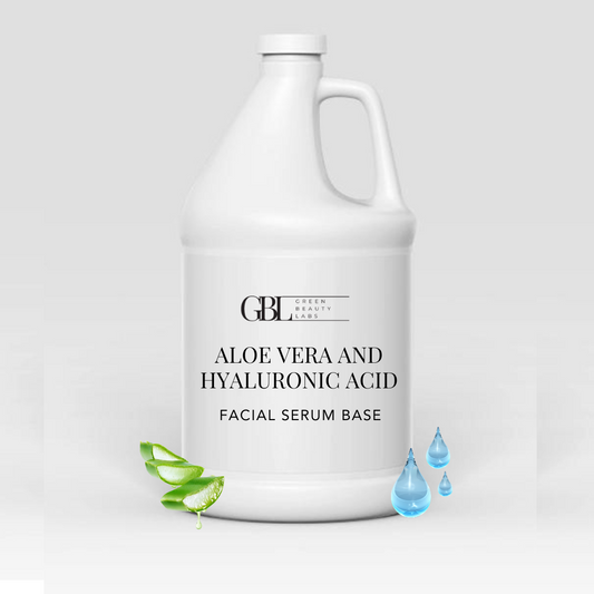 Aloe Vera and Hyaluronic Acid (Hydrating) Facial Serum Base