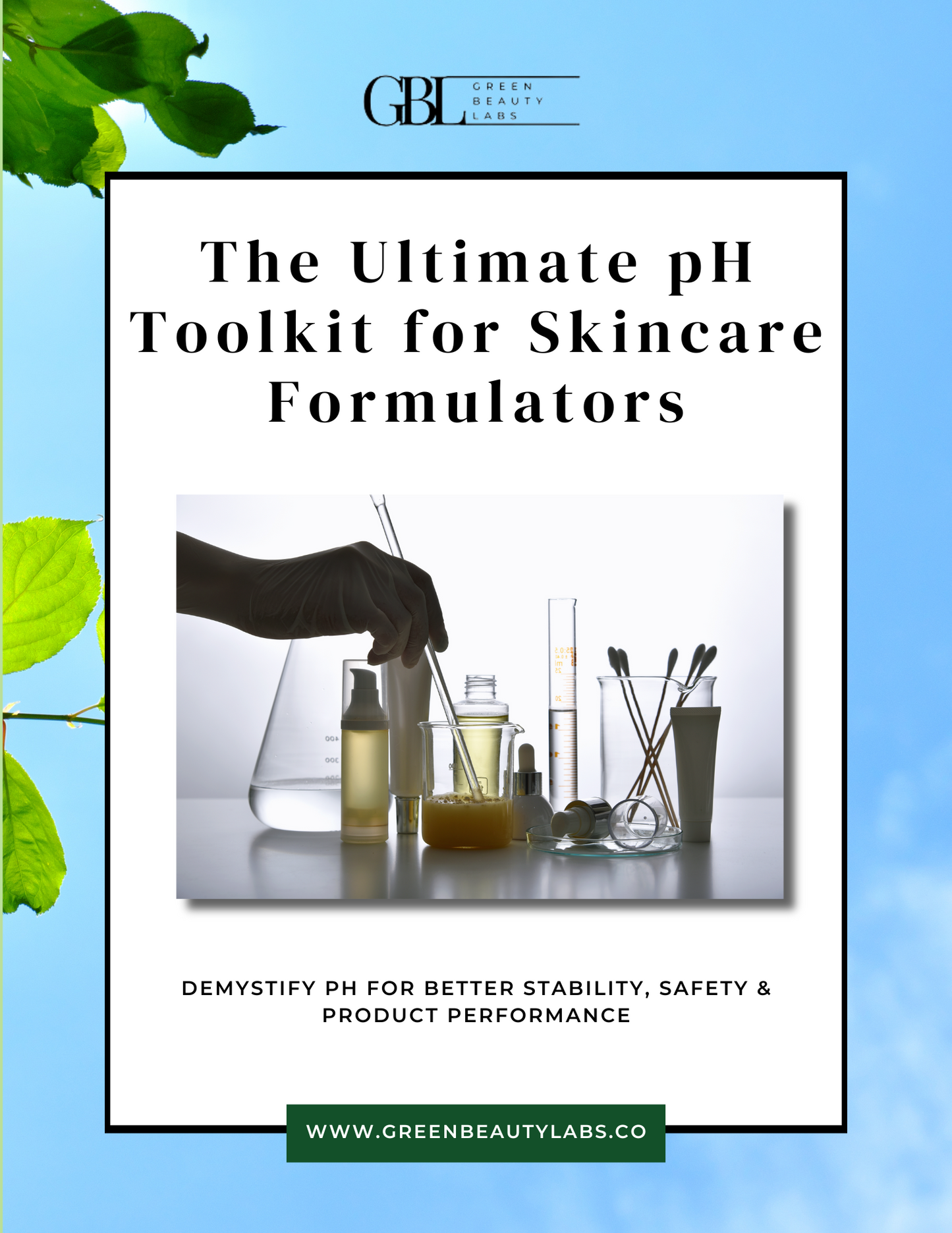 The Ultimate pH Toolkit for Skincare Formulators