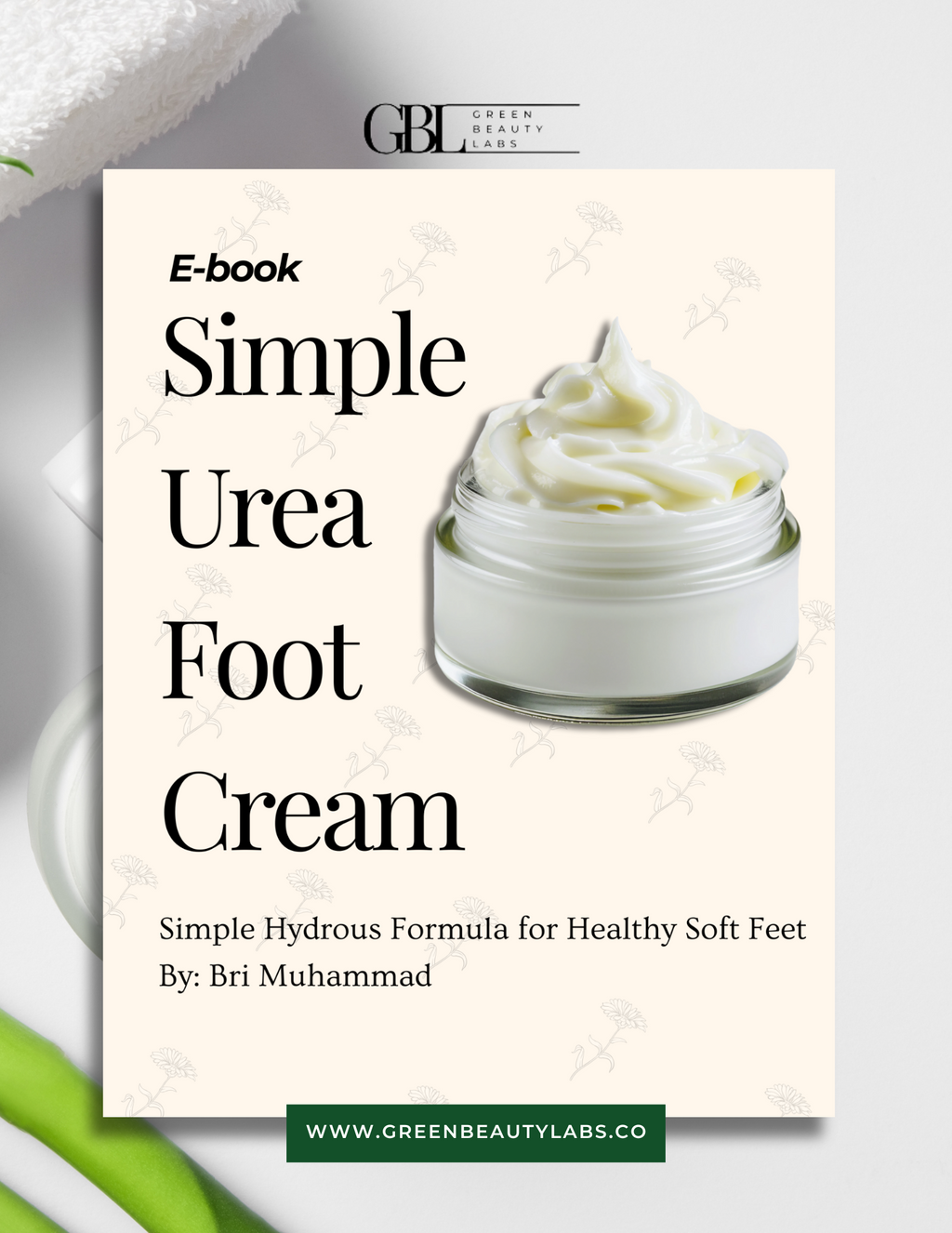 Simple Urea Foot Cream Formula | DIY Hydrous Cream for Dry, Cracked Heels
