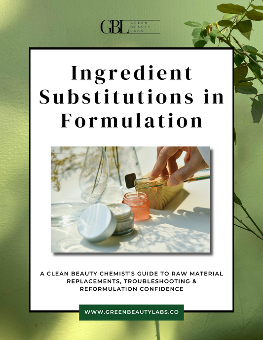 Ingredient Substitutions in Formulation: How to Pivot Without Starting Over